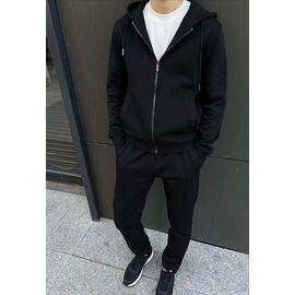 Фотография Костюм спортивный мужской 2081 black р.M-2XL "Alisa Brand" недорого оптом от прямого поставщика