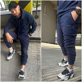 Костюм спортивний чоловічий 2082 navy р.M-2XL "Alisa Brand" недорого оптом від прямого постачальника