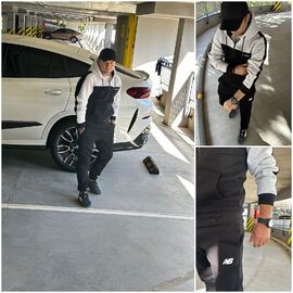 Костюм спортивний чоловічий 2083 black р.M-2XL "Alisa Brand" недорого оптом від прямого постачальника