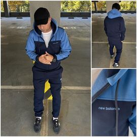 Костюм спортивний чоловічий 2083 navy р.M-2XL "Alisa Brand" недорого оптом від прямого постачальника