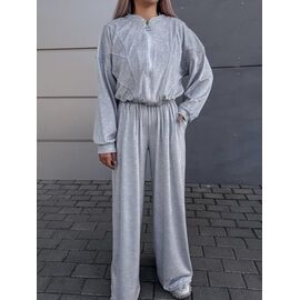 Костюм спортивний жіночий теплий 5922 grey р.42-52 "Alisa Brand" недорого оптом від прямого постачальника