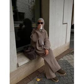 Костюм спортивний жіночий 838 beige р.42-48 "Alisa Brand" недорого оптом від прямого постачальника