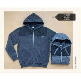 Кофта спортивна чоловіча 0268 mix р.M-4XL "Hoan" недорого оптом від прямого постачальника