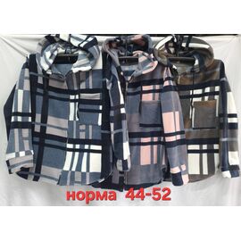 Сорочка тепла жіноча HN778 blue р.44-52 "Hoan" недорого оптом від прямого постачальника