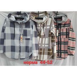 Сорочка тепла жіноча HN786 beige р.44-52 "Hoan" недорого оптом від прямого постачальника