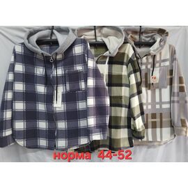 Сорочка тепла жіноча HN789 khaki р.44-52 "Hoan" недорого оптом від прямого постачальника