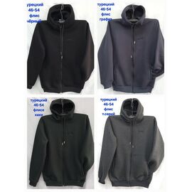 Кофта спортивна чоловіча HN808 graphit р.46-54 "Hoan" недорого оптом від прямого постачальника