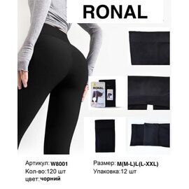 Лосини жіночі W8001 black р.M-2XL "Long Sport" недорого оптом від прямого постачальника