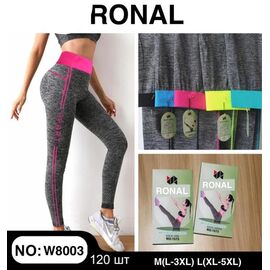 Фотография Лосины женские W8003 mix р.L-5XL "Long Sport" недорого оптом от прямого поставщика