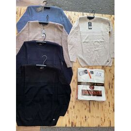 Фотография Свитер мужской SB1105 l.beige р.L-2XL "Sabihina" недорого оптом от прямого поставщика