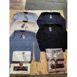 Фотография Свитер мужской SB1113 d.beige р.L-2XL "Sabihina" недорого оптом от прямого поставщика