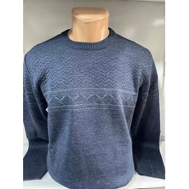 Фотография Свитер мужской SB1152 blue р.L-2XL "Sabihina" недорого оптом от прямого поставщика