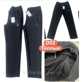 Спортивні штани чоловічі, прямі на флісі розміри XL-5XL (2хв)"STELLA" недорого від прямого постачальника