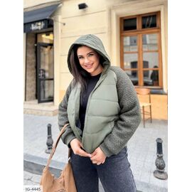 Жіноча куртка плащівка на синтепоні р.50-52;54-56;58-60 "VIKA" купити недорого від прямого постачальника