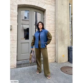 Костюм жіночий двійка штани та сорочка великі розміри р.50-52;54-56;58-60 "VIKA" купити недорого від прямого постачальника