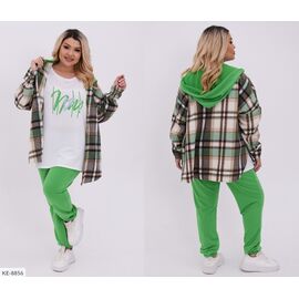 Фотография Тройка оверсайз р.48-50;52-54;56-58;60-62 (5цв) "VIKA" купить недорого от прямого поставщика