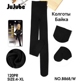 Колготи жіночі теплі B868W один шов р.4XL "Алия" недорого оптом від прямого постачальника