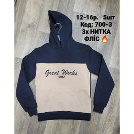 Фотография Худи детский на мальчика 700-3 beige р.152-176 "iBamBino" недорого оптом от прямого поставщика