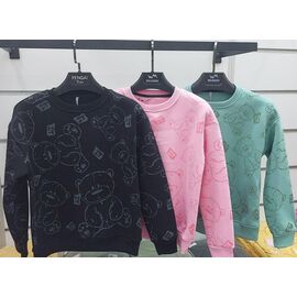 Светер Дитячий на дівчинку IB707 black р.128-152 "iBamBino" недорого оптом від прямого постачальника