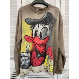 Фотография Свитер женский 22012 l.brown р.one size "Karon" недорого оптом от прямого поставщика