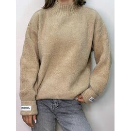 Фотография Свитер женский 6017-1 beige р.44-50 "Kosta" недорого оптом от прямого поставщика