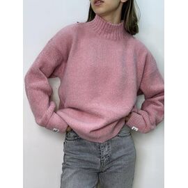 Фотография Свитер женский 6017-1 powder р.44-50 "Kosta" недорого оптом от прямого поставщика