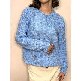 Светр жіночий 8188 l.blue р.42-48 "Kosta" недорого оптом від прямого постачальника
