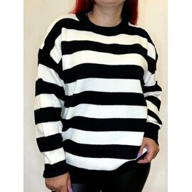 Светр жіночий 9902 black р.48-54 "Kosta" недорого оптом від прямого постачальника