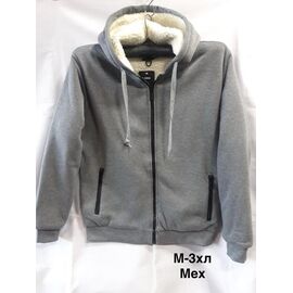Кофта чоловіча 2353A l.grey р.M-3XL "WELL" недорого оптом від прямого постачальника