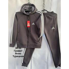 Фотография Костюм детский спортивный тёплый на мальчика MH1275 d.grey р.36-44 "WELL" недорого оптом от прямого поставщика