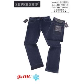 Фотография Джинсы мужские F-SF25123 blue р.32-40 "God Baron" недорого оптом от прямого поставщика