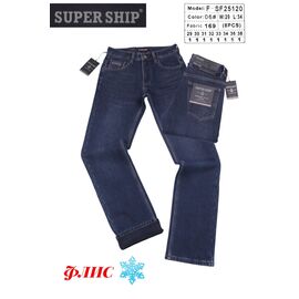 Фотография Джинсы мужские F-SF25120 blue р.29-38 "God Baron" недорого оптом от прямого поставщика