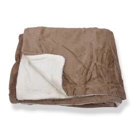 Плед Lisa d.beige (11401) р.160*200 "Obuv OK2" недорого оптом від прямого постачальника