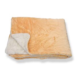 Фотография Плед Lisa yellow (11401) р.160*200 "Obuv OK2" недорого оптом от прямого поставщика