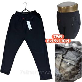 Фотография Брюки женские молодёжные супер-батал на меху р-ры 8XL-10XL"STELLA" купить недорого от прямого поставщика