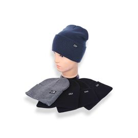 Шапка чоловіча FM013-1 подвійна mix р.56-60 "Angelica" недорого оптом від прямого постачальника