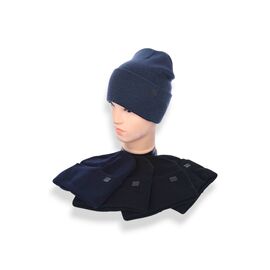 Шапка чоловіча KM007-6 подвійна mix р.56-60 "Angelica" недорого оптом від прямого постачальника