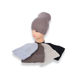 Шапка жіноча SF085-1 рвана mix р.56-60 "Angelica" недорого оптом від прямого постачальника