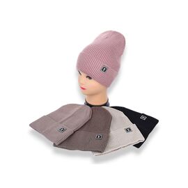 Шапка жіноча SF001-6 mix р.56-60 "Angelica" недорого оптом від прямого постачальника