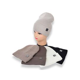 Шапка жіноча SF003-20 mix р.56-60 "Angelica" недорого оптом від прямого постачальника