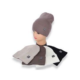 Шапка жіноча SF003-21 mix р.56-60 "Angelica" недорого оптом від прямого постачальника