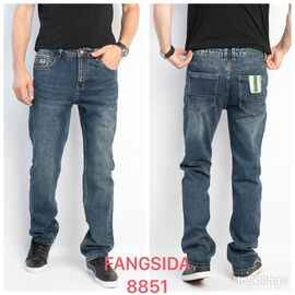 Фотография Джинсы мужские 8851 blue р.32-38 "God Baron" недорого оптом от прямого поставщика