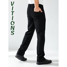 Фотография Джинсы мужские 9004 black р.34-44 "God Baron" недорого оптом от прямого поставщика