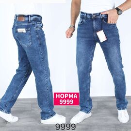 Фотография Джинсы мужские 9999 blue р.29-36 "God Baron" недорого оптом от прямого поставщика
