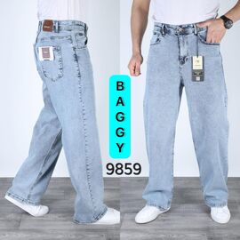 Фотография Джинсы мужские 9859 l.blue р.28-34 "God Baron" недорого оптом от прямого поставщика
