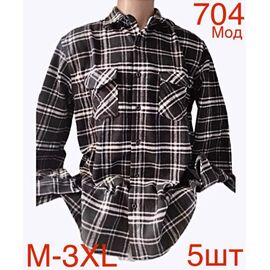 Сорочка чоловіча ND704 black р.M-3XL "EMRE" недорого оптом від прямого постачальника