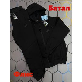 Костюм спортивний чоловічий 5025 black р.2XL-6XL "Alex Clothes" недорого оптом від прямого постачальника