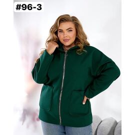 Фотография Кардиган женский 96-3 green р.46-56 "ZLATA" недорого оптом от прямого поставщика