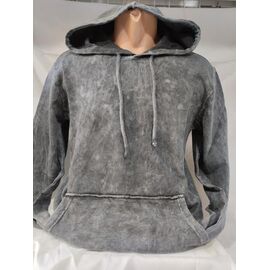 Худи чоловічий 1266 grey р.L-3XL "RING" недорого оптом від прямого постачальника