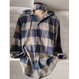 Сорочка чоловіча 1282 blue р.M-3XL "RING" недорого оптом від прямого постачальника